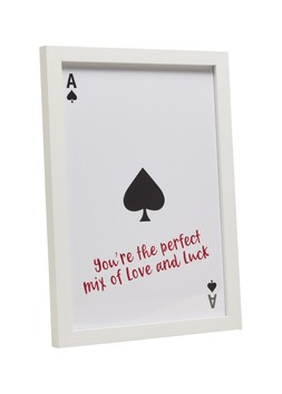 Matalan Ace Of Spades Wall Art £7