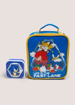 Matalan Blue Sonic Lunch Bag & Snack Box £9.50