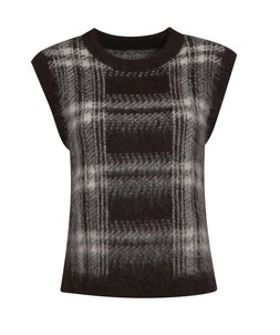 Matalan Check Fluffy Crew Tank £20