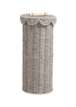 Matalan Grey Scalloped Toilet Roll Holder £12.50