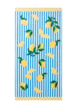 Matalan Lemon Beach Towel £6.50