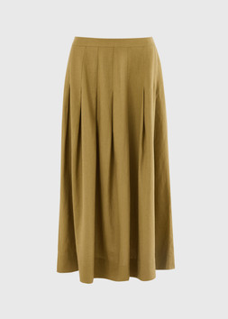 Matalan - LINEN BLEND PLEATED MIDI COORD £22
