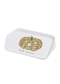 Matalan Neutral Pumpkin Tea Tray £2.50
