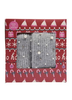 Matalan Pearl Hat and Gloves Gift Set £12.50