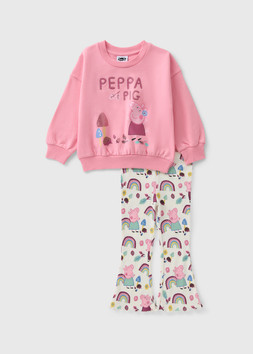 Matalan Peppa Pig Sweatshirt and Leggings £14-16
