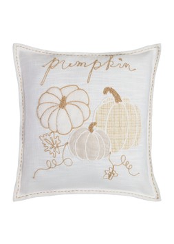 Matalan White Pumpkin Cushion £12