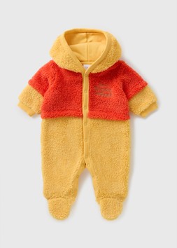 MATALAN WINNIE THE POOH DRESS UP PRAMSUIT YELLOW £12