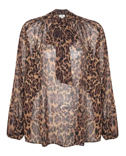 Matalan x LM Vicky Pattison Leopard Chiffion Blouse £25