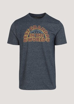 Matalan - Grey Best Grandad Print T-Shirt - &pound;6.00