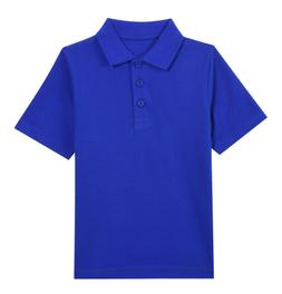 Matalan Kids 2 Pack Royal Blue School Polo Shirts &pound;4 - &pound;6