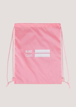 Matalan Kids Pink School Pump Bag &pound;4
