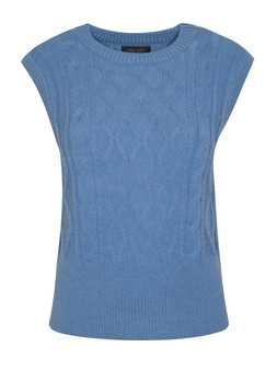 Blue Cable Knit Vest, £24.99 (937831243)