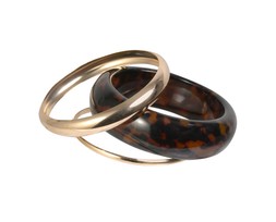 Brown Pack of 3 Mixed Size Tortoiseshell Bracelets, £11.99 (942794629)