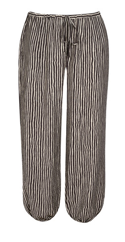 Brown Striped Tapered Cuff Trousers, £29.99 (953185909)