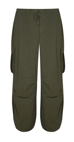 Dark Khaki Cargo Pocket Parachute Trousers, £36.99 (948772634)
