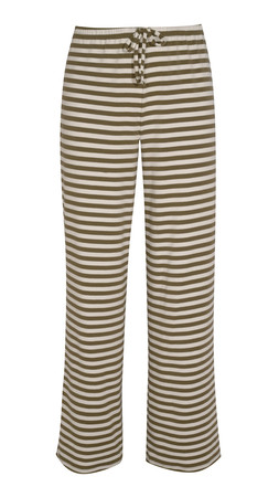 Green Relaxed Striped Wide Leg Trousers, £22.99 (948307939)