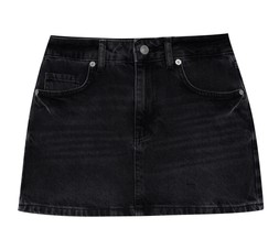 New Look 915 - Girls Black Wash Denim Skirt £19.99 (956345601)