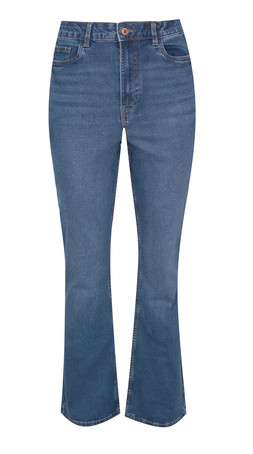 New Look Dark Blue Waist Enhance Quinn Bootcut Stretch Denim Jeans, £24.99