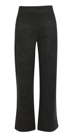 New Look Dark Grey Knit Wide Leg Trousers, £29.99