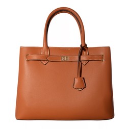 New Look, Tan Faux Leather Triple Compartment Tote Bag £29.99