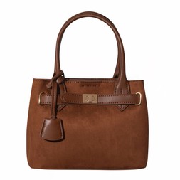 New Look, Tan Faux Suede Triple Compartment Cross Body Bag £25.99