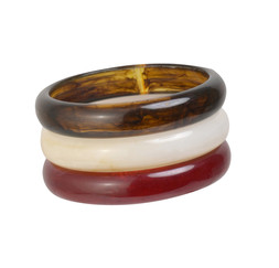 Pack Of 3 Brown Resin Bangles, £10.99 (937439929)