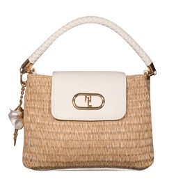 Stone Woven Plaited Handle Crossbody Bag, £24.99 (946660216)