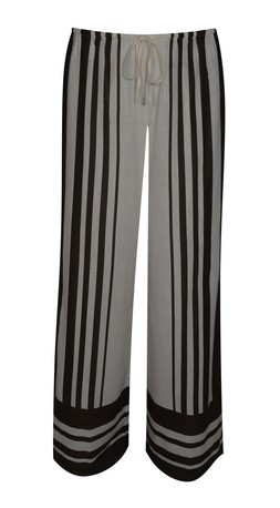 White Striped Wide Leg Beach Trousers, £27.99 (942193219)