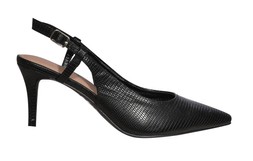 Wide Fit Black Faux Leather Slingback Court Shoes, £25.99 (946960801)