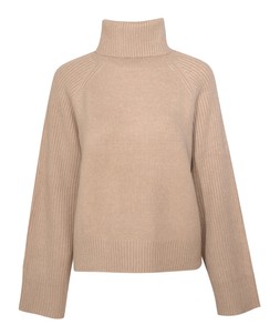Camel Rib Roll Neck Jumper, £29.99