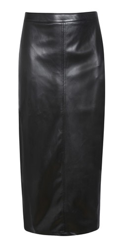 Black Faux Leather Pencil Skirt, £35.99 (936527101)