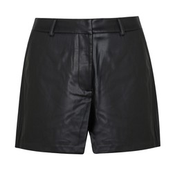 Black Faux Leather Shorts, £29.99 (929665801)