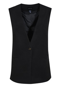 Black One Button Tailored Waistcoat €46.99 £35.99 912355401