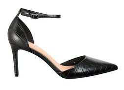 Brown Crocodile Effect Faux Leather Pumps, £33.99 (938116727)