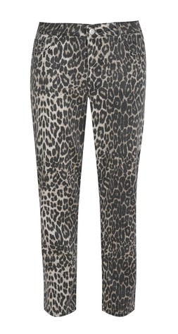 Brown Leopard Print Straight Leg Jeans £39.99 (908559529)