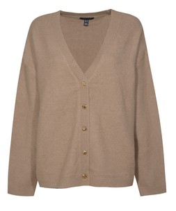 Camel Oversized Boyfriend Cardigan, £29.99 (924112517)