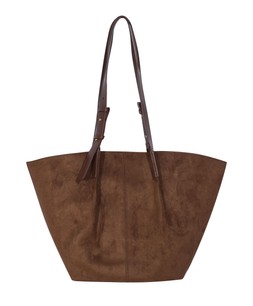 Chestnut Faux Suede Large Tote Bag, £27.99 (917741918)