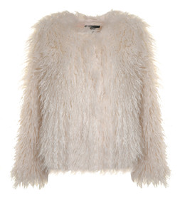 Cream Faux Fur Coat, £64.99 (929517913)