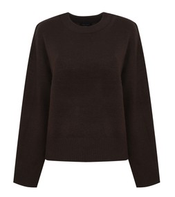 Dark Brown Crew Neck Jumper, New Look, £18.99