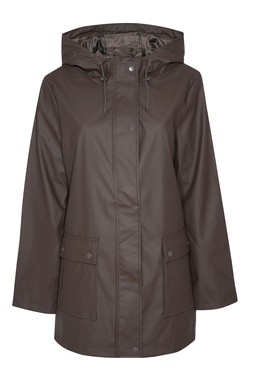 Dark Brown Water Resistant Drawstring Hood Rain Anorak £39.99 (926105627)