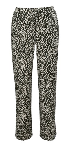 Green Printed Textured Wide Leg Trousers, New Look, £29.99 (933855239)