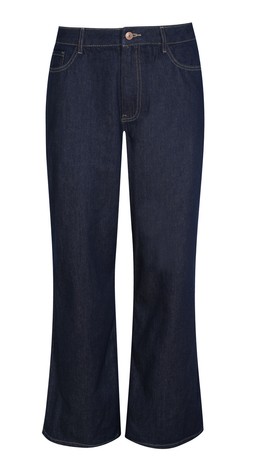 Navy Adalae High Waisted Wide Leg Jeans £34.99 (913612441)