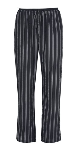 New Look Black Striped Wide Leg Trousers £31.99