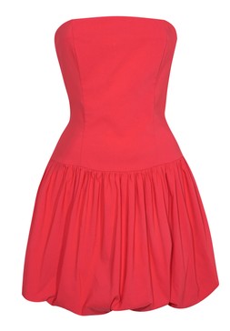 New Look Bright Red Bandeau Puffball Micro Mini Dress £32.99