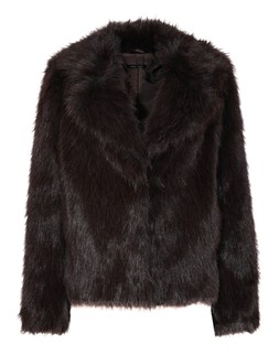 New Look Brown Faux Fur Coat £59.99, €74.99