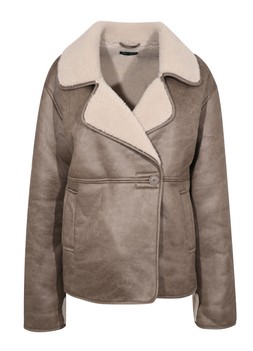 New Look Mink Faux Shearling Jacket £64.99, €84.99