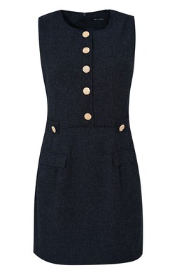 New Look Navy Boucle Mini Dress £31.99, €39.99