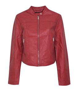 New Look Red Faux Leather Moto Jacket £49.99, €64.99