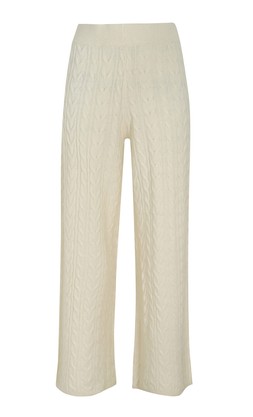 Off White Cable Knit Wide Trousers €39.99 £29.99 -903248912