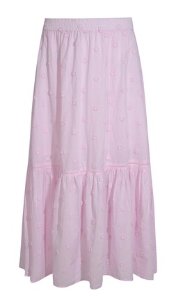 Pink Floral Embroidered Midi Skirt, £35.99 -920704572